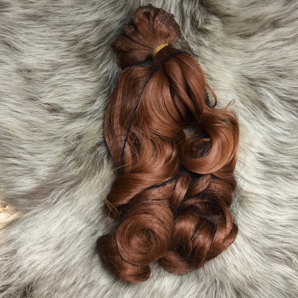 20” COPPER RED 7 PEICE CLIP INS *NWT*